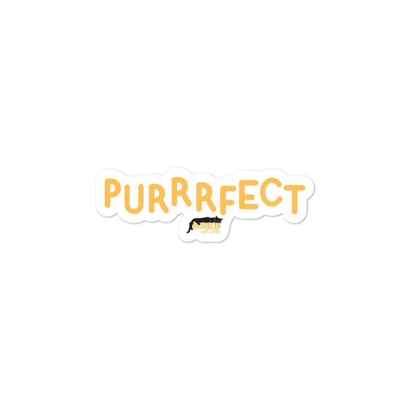 Purrfect Sticker