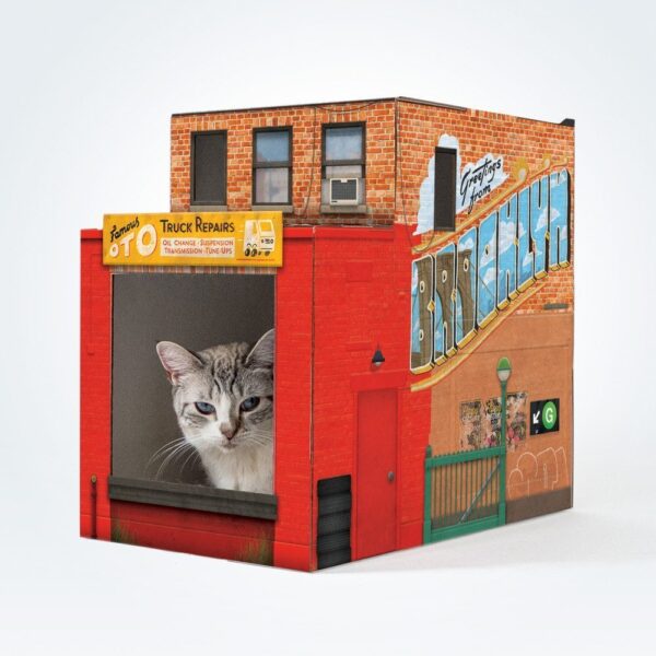 Brooklyn Cardboard Cat House